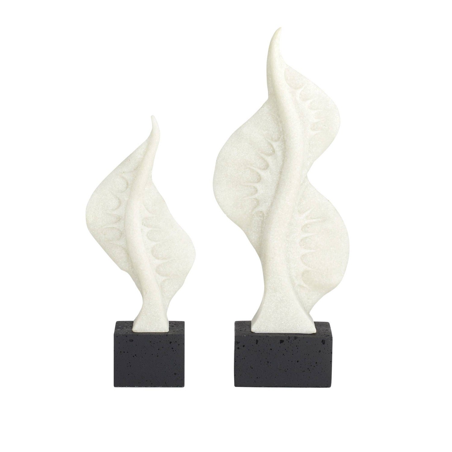 Arteriors Hiro Sculpture Set of 2