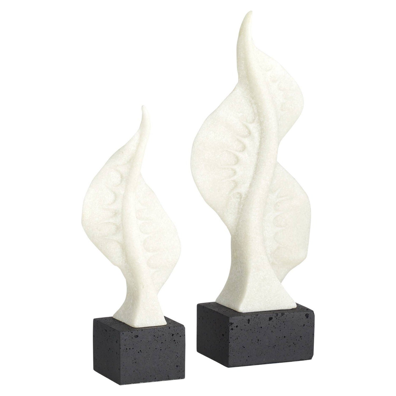 Arteriors Hiro Sculpture Set of 2