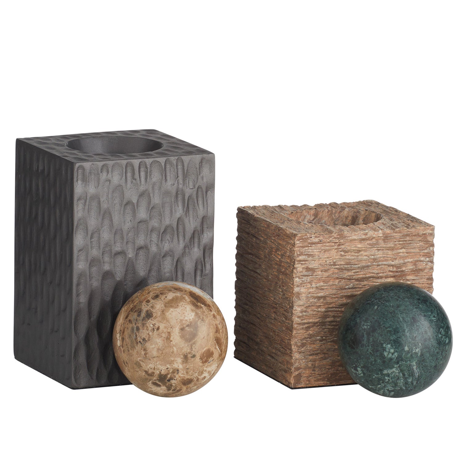 Arteriors Greenville Sculpture Set of 2