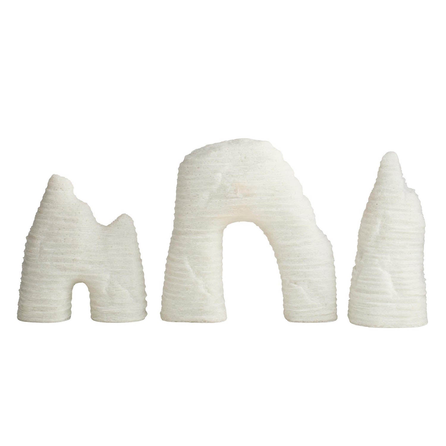 Arteriors Isla Sculpture Set of 3