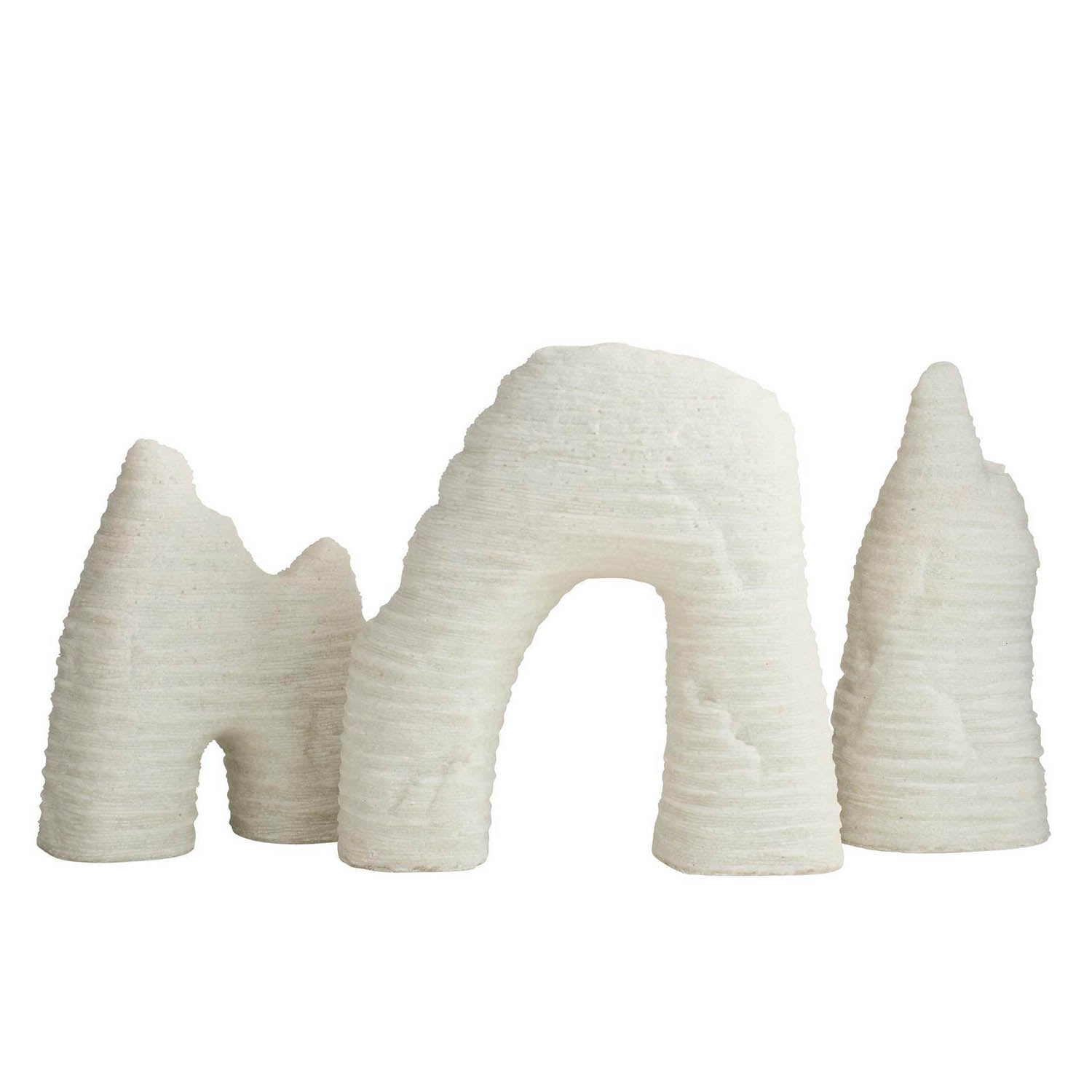Arteriors Isla Sculpture Set of 3