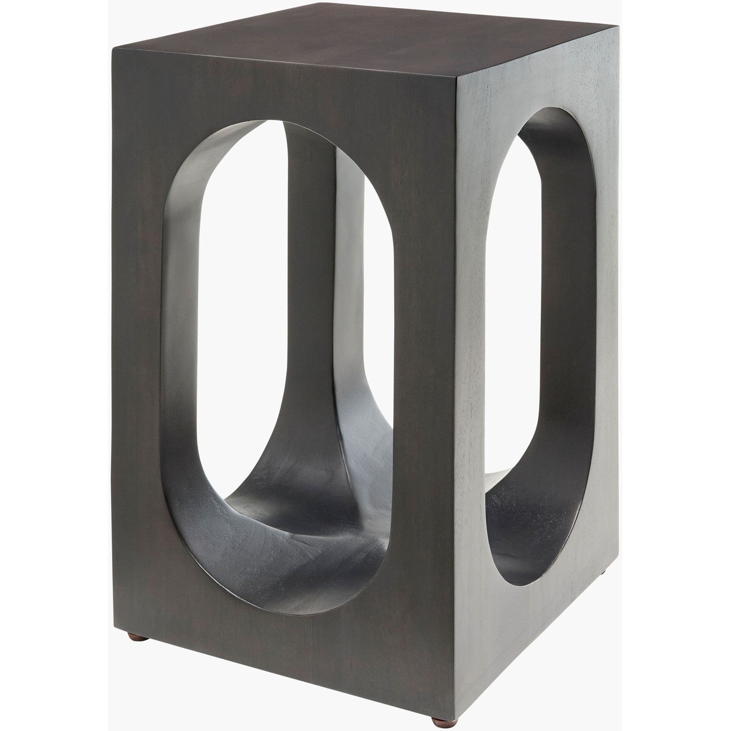 Asner Mango Wood Accent Table