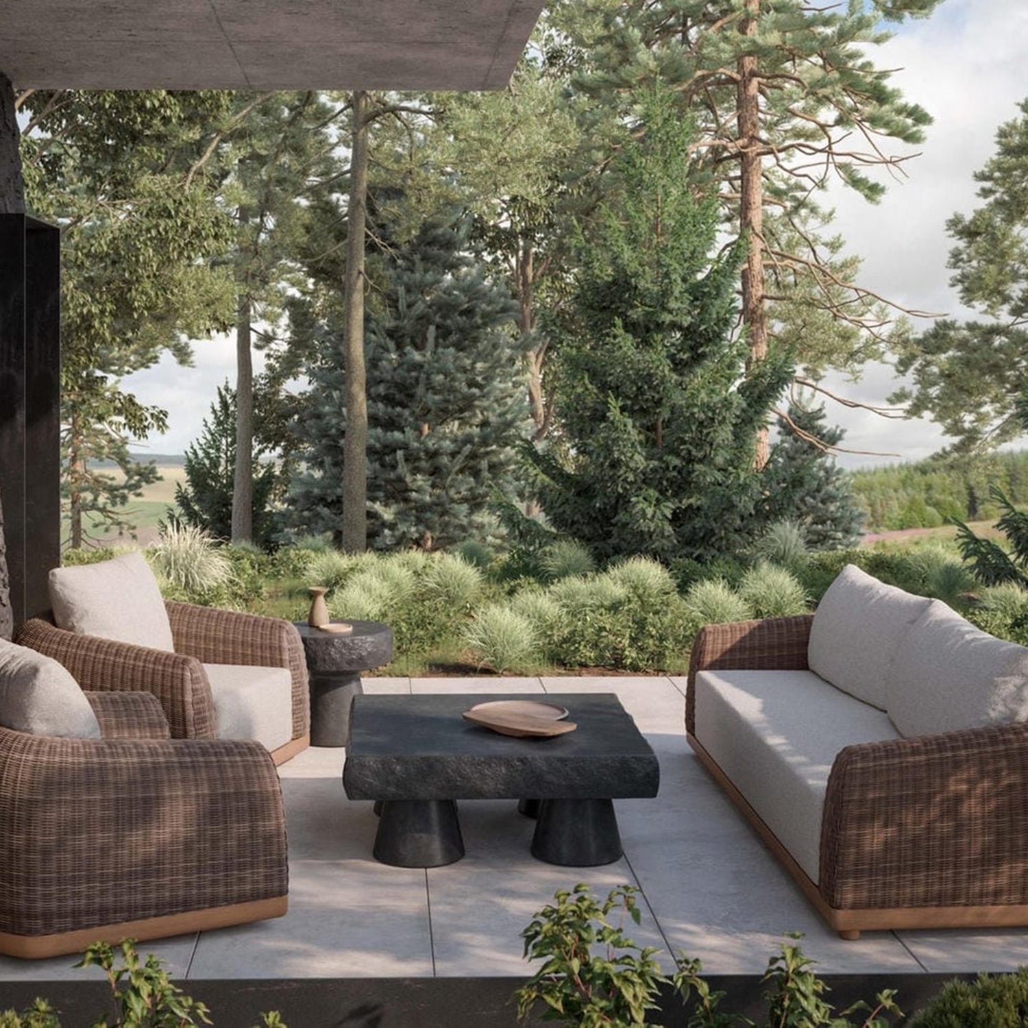 Azzuro Living Aspen Swirel Chair