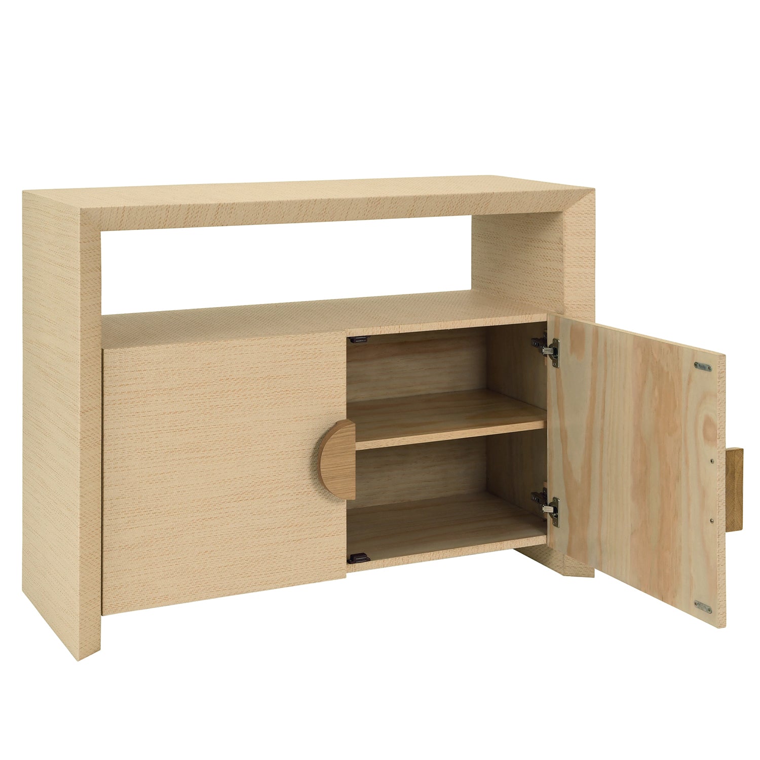 Worlds Away Aspen 2 Door Console Table