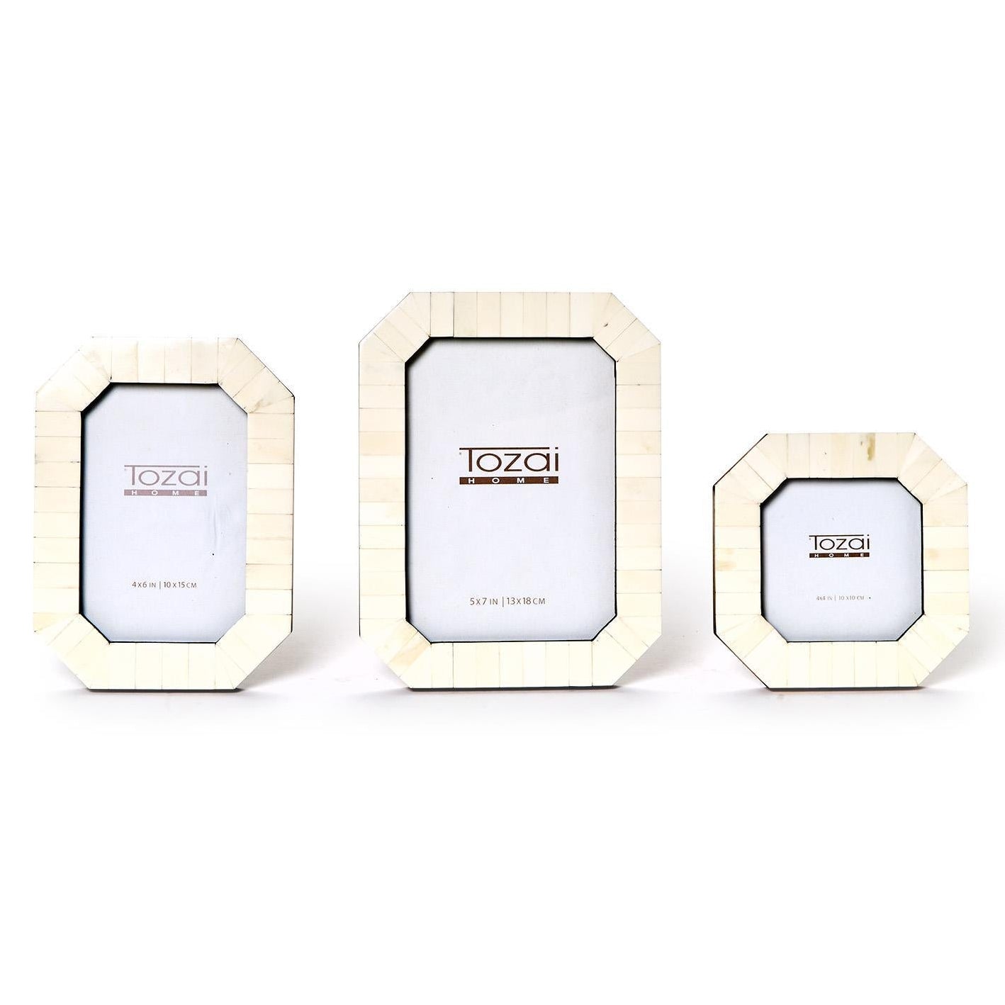 Mosaic Octagon Photo Frame Set of 3