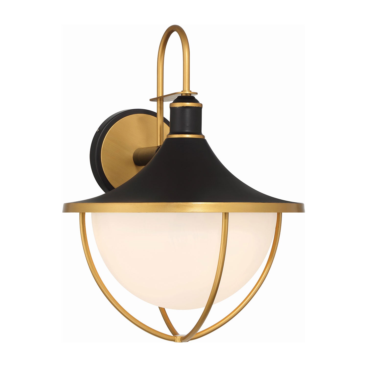 Crystorama Atlas 3-Light Outdoor Wall Sconce