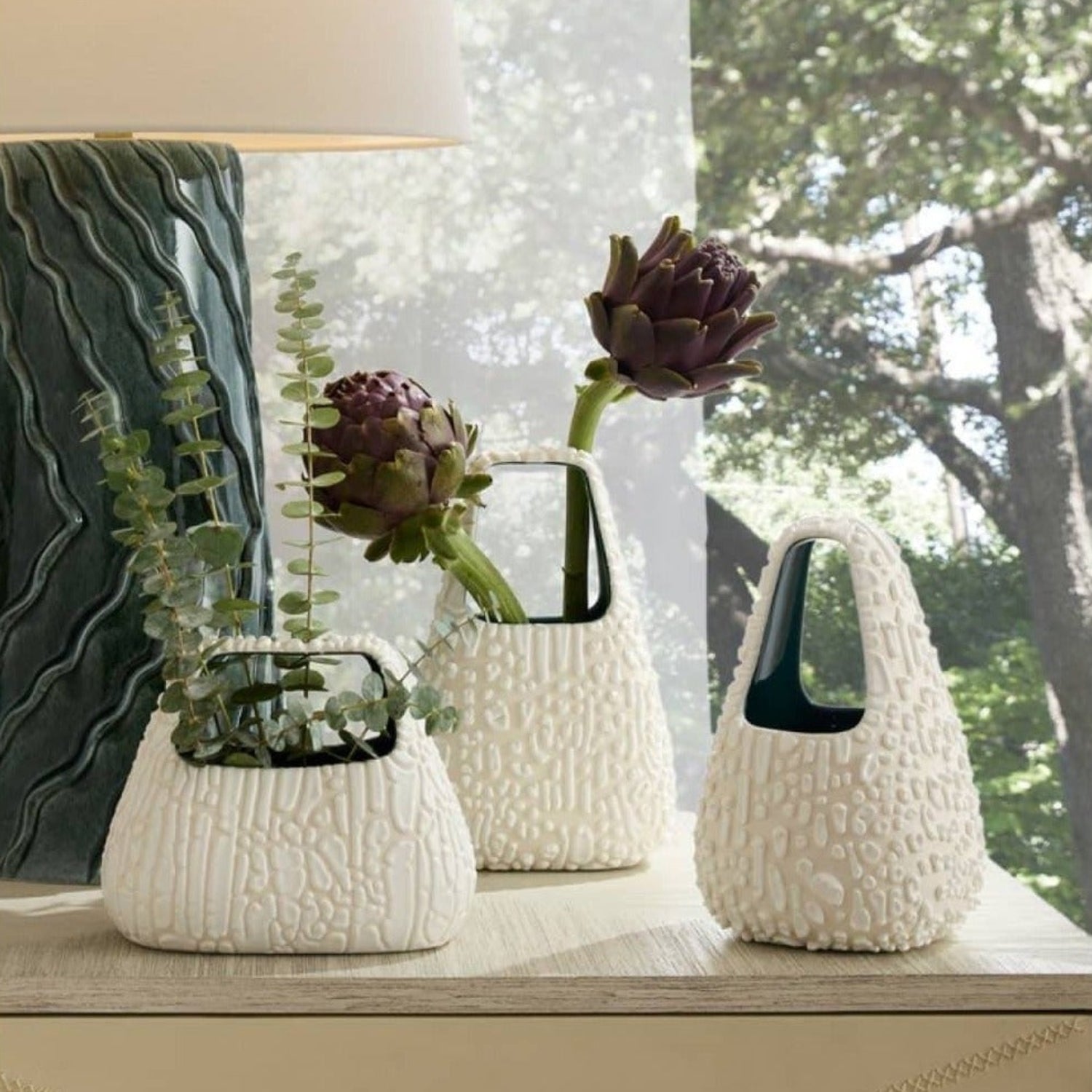 Arteriors Hedda Vase Set of 3