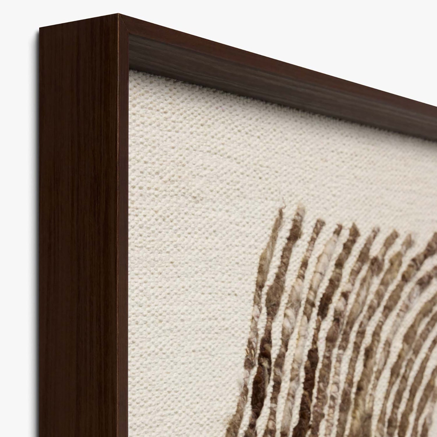 Loloi Phase Framed Wall Art – Wool Wall Art | Paynes Gray