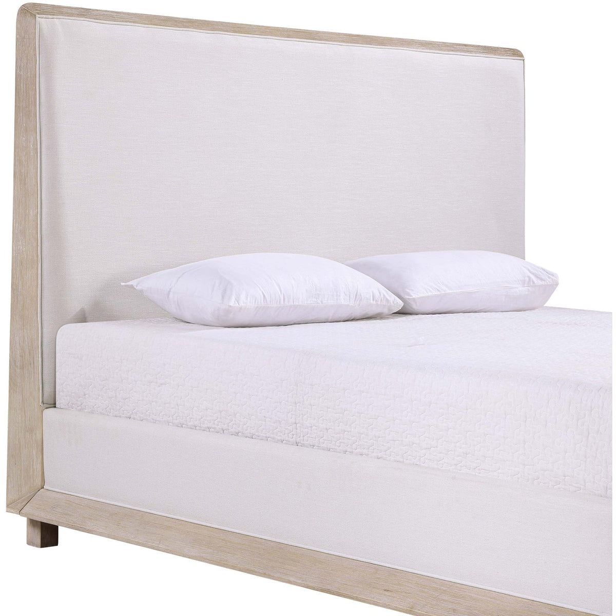 Adagio Natural Fabric Upholstered Bed