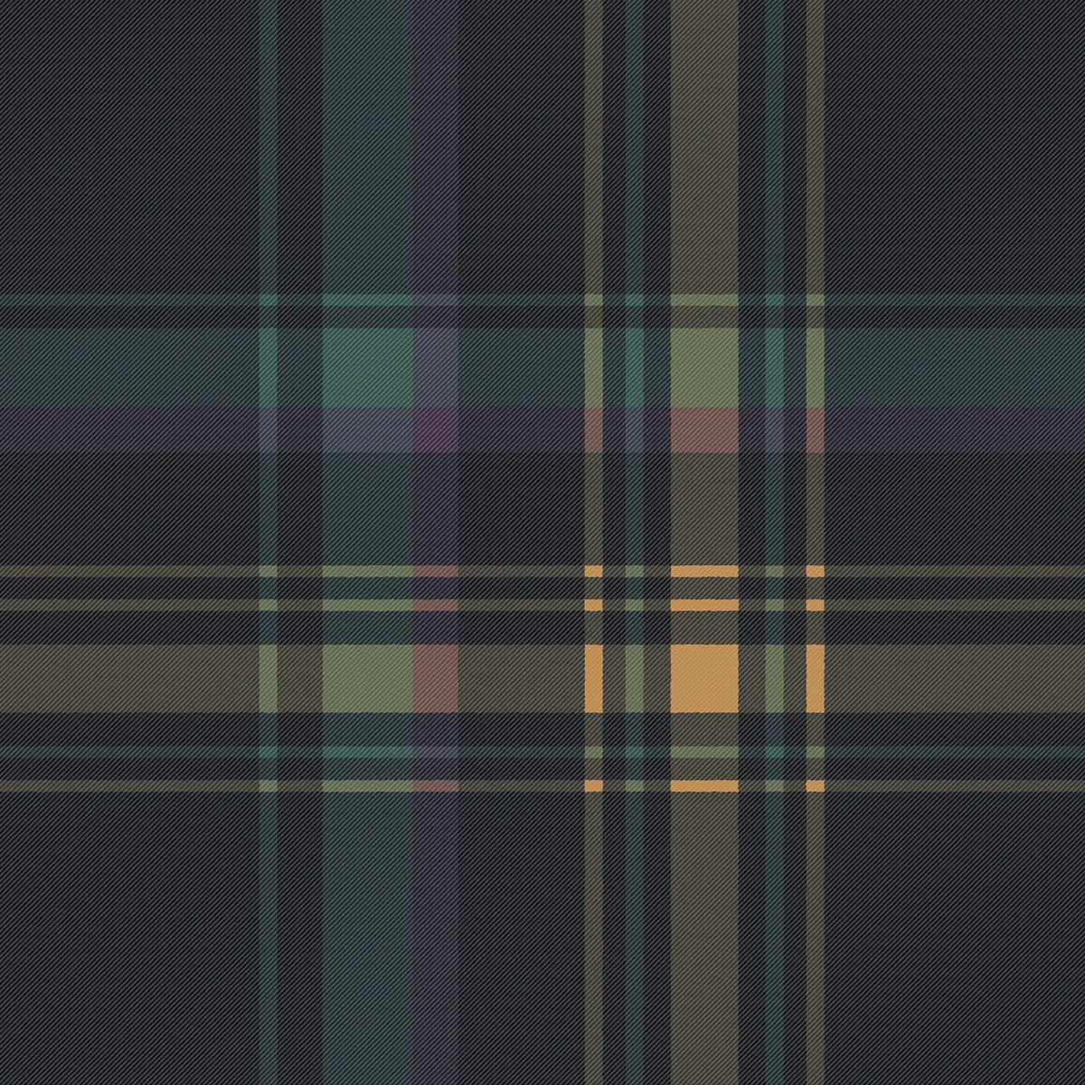 Mitchell Black Ashcroft Tartan Large Wallpaper