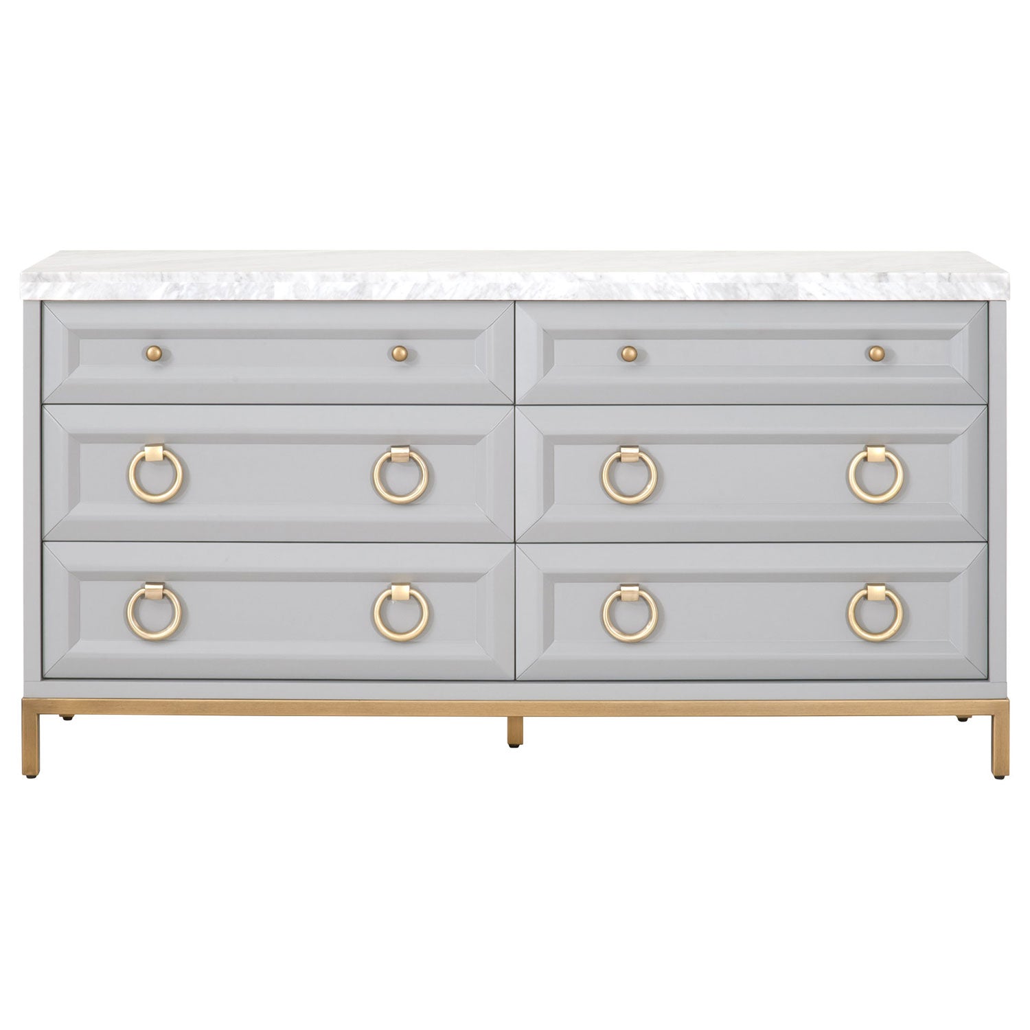 Azure Carrera 6-Drawer Double Dresser