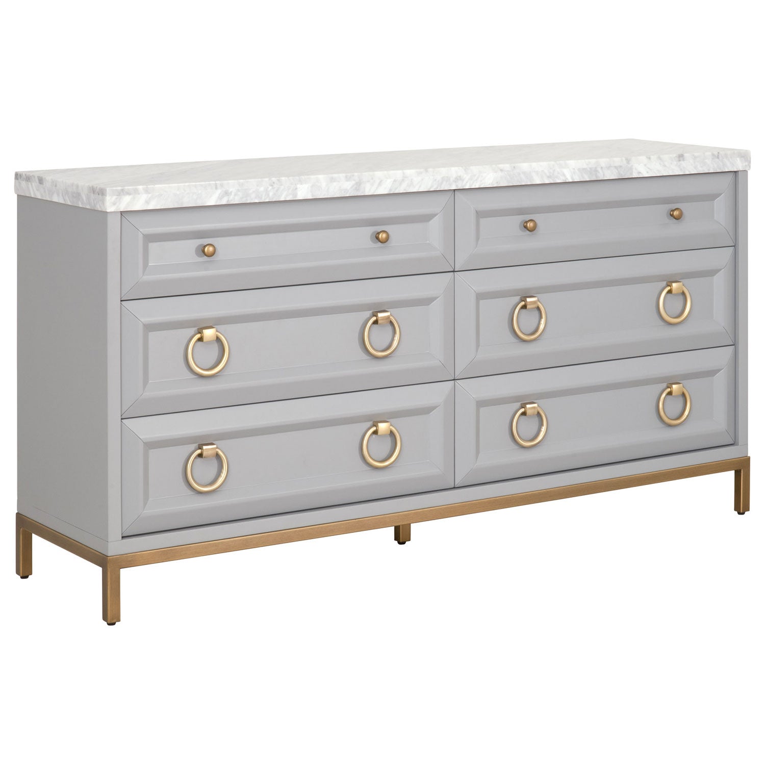Azure Carrera 6-Drawer Double Dresser