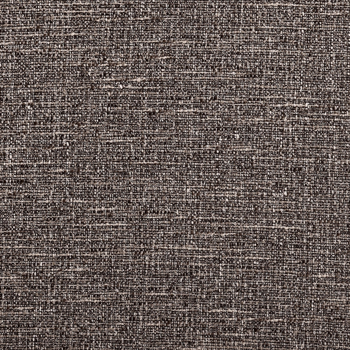 Fira Brown Linen Textured Fabric Upholstered Bed