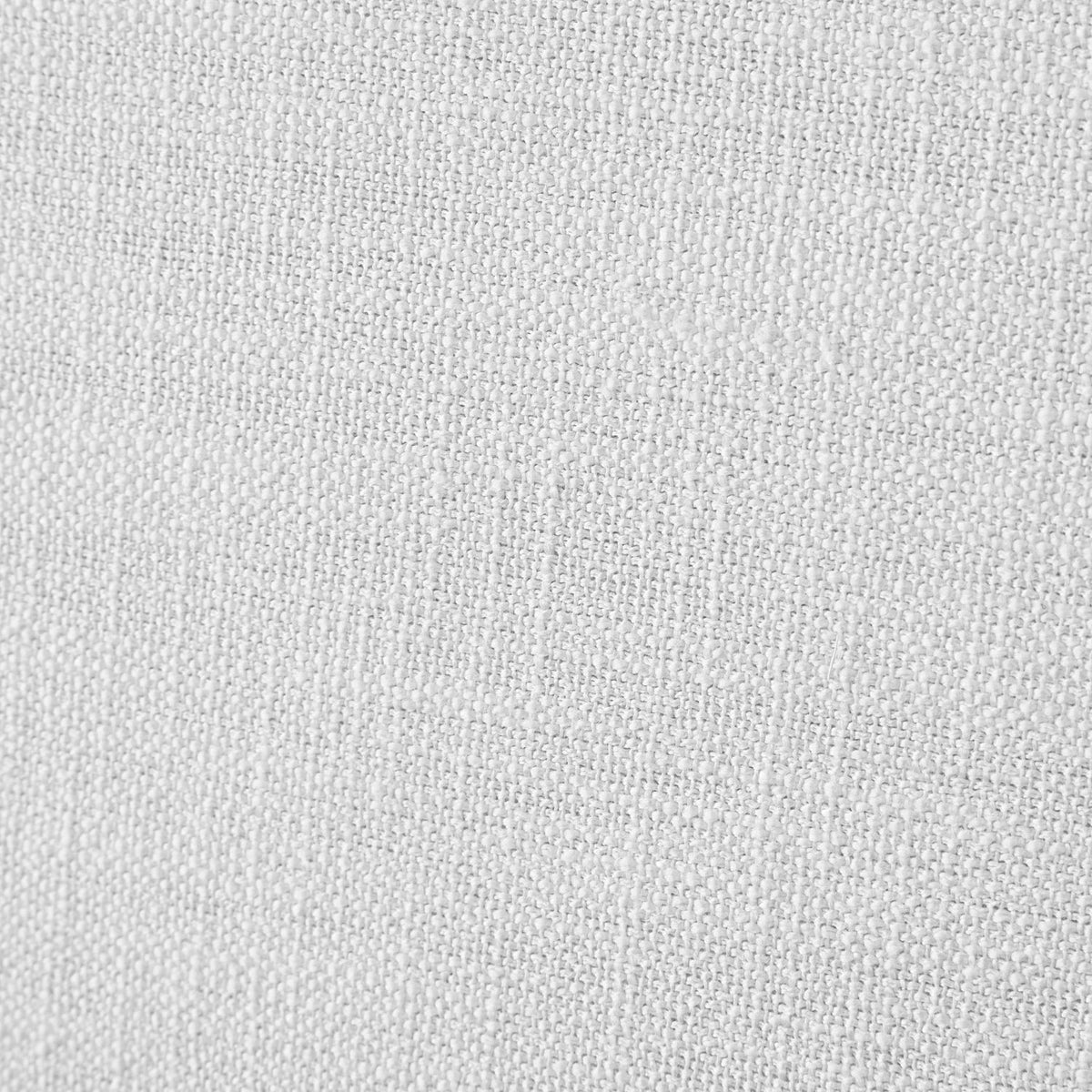 Everest White Linen Textured Fabric Upholstered Bed
