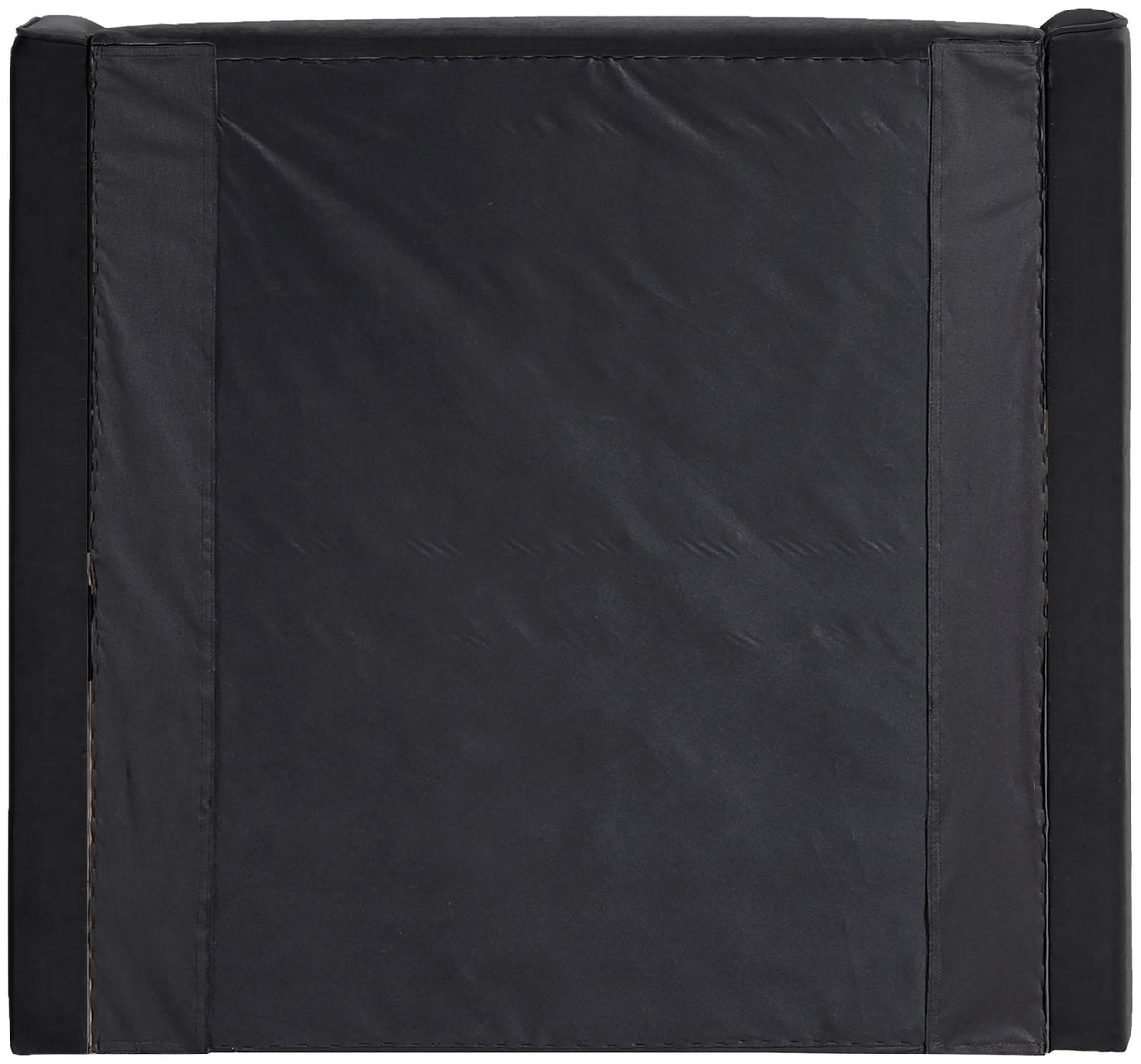 Kendall Black Velvet Upholstered Bed