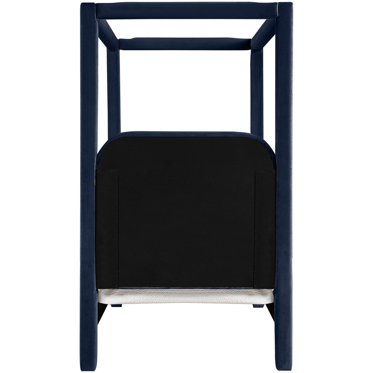 Salina Navy Velvet Upholstered Bed