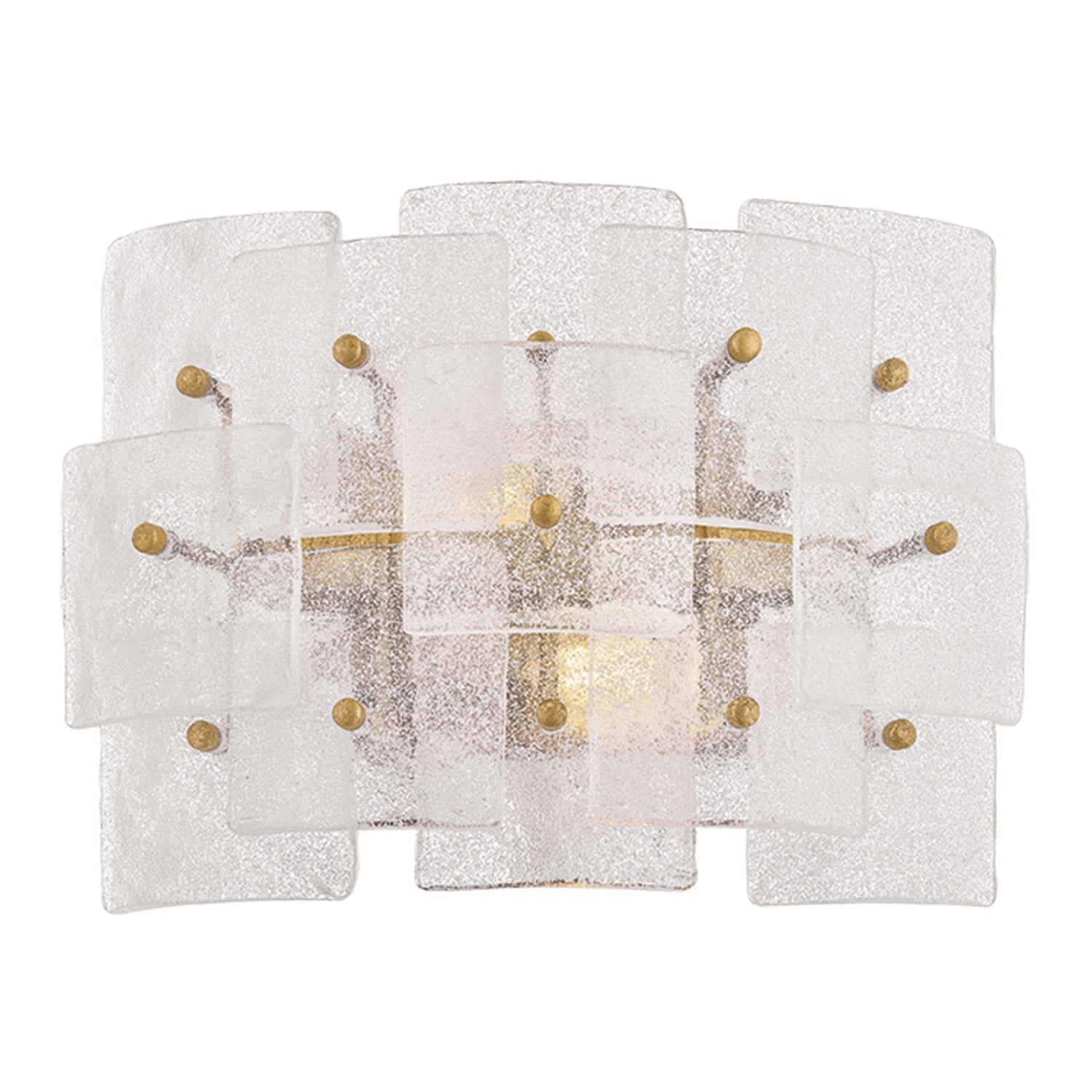 Troy Lighting Jacik Vintage Gold Leaf Wall Sconce