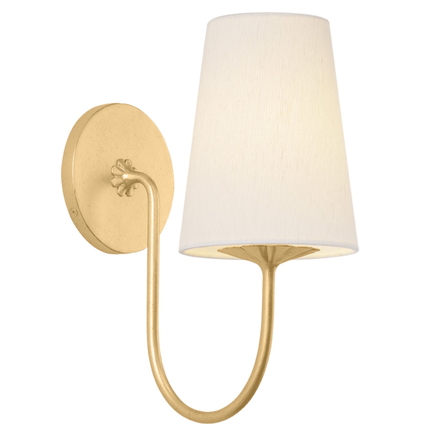 Troy Lighting Weiland Vintage Gold Leaf Wall Sconce