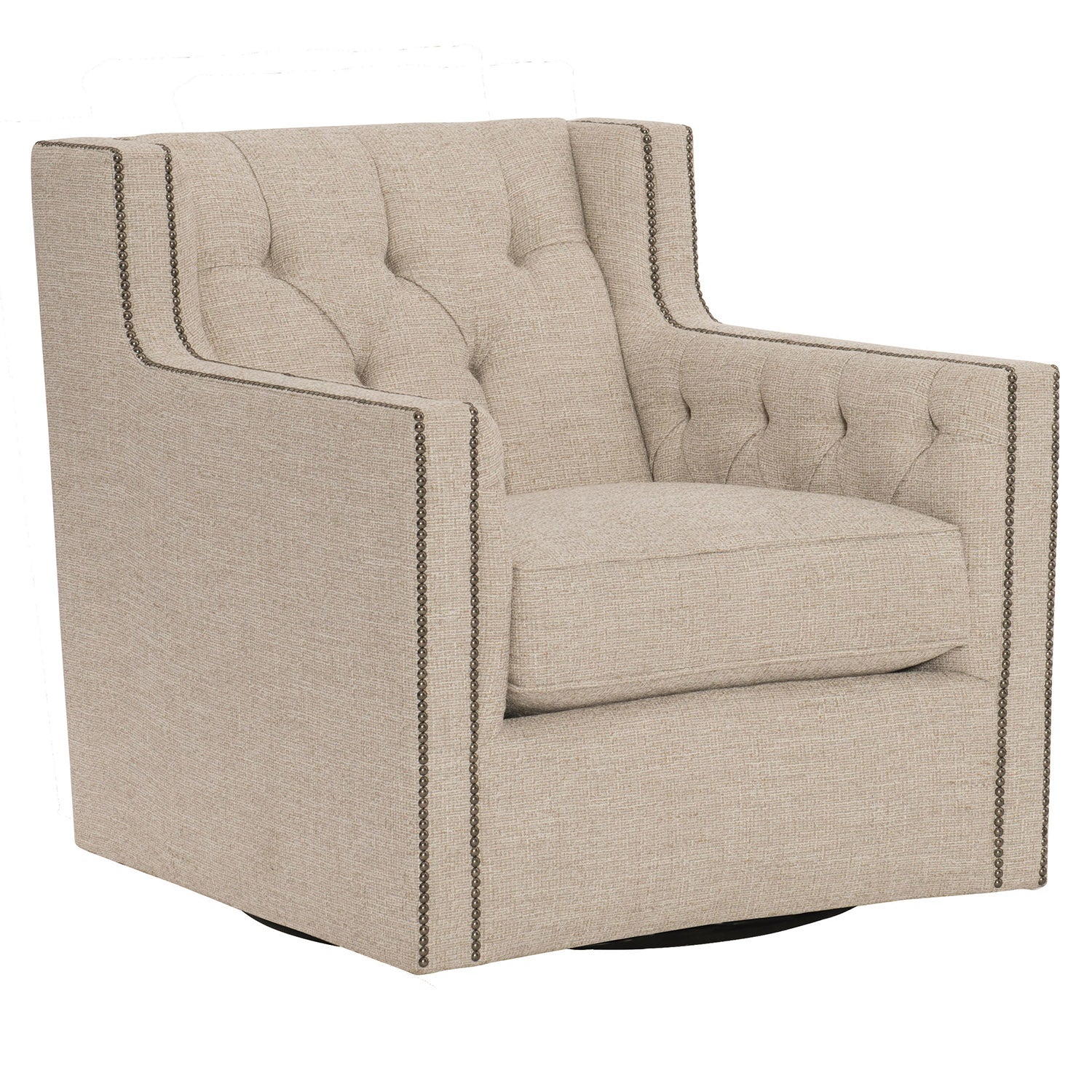 Bernhardt Living Candace Swivel Chair