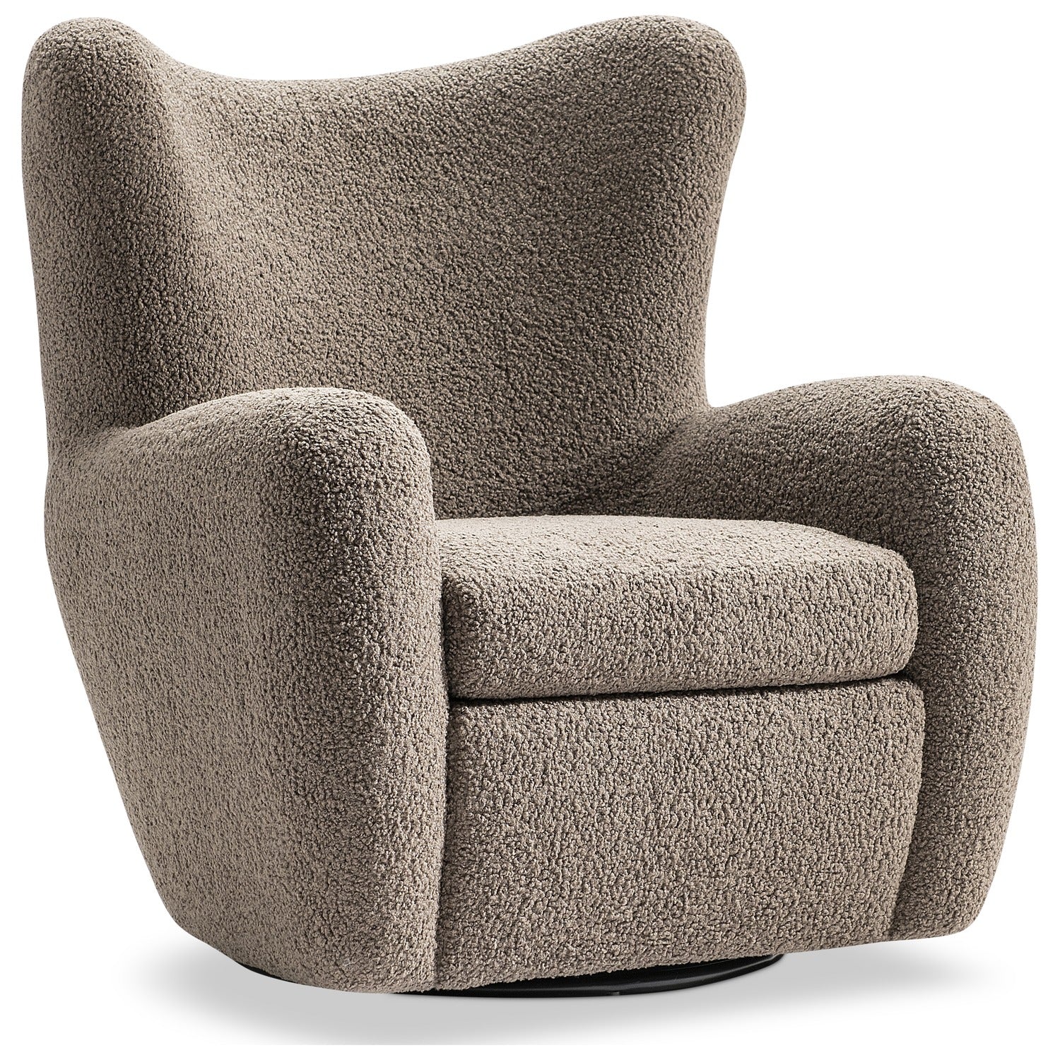 Bernhardt Silvi Fabric Swivel Chair