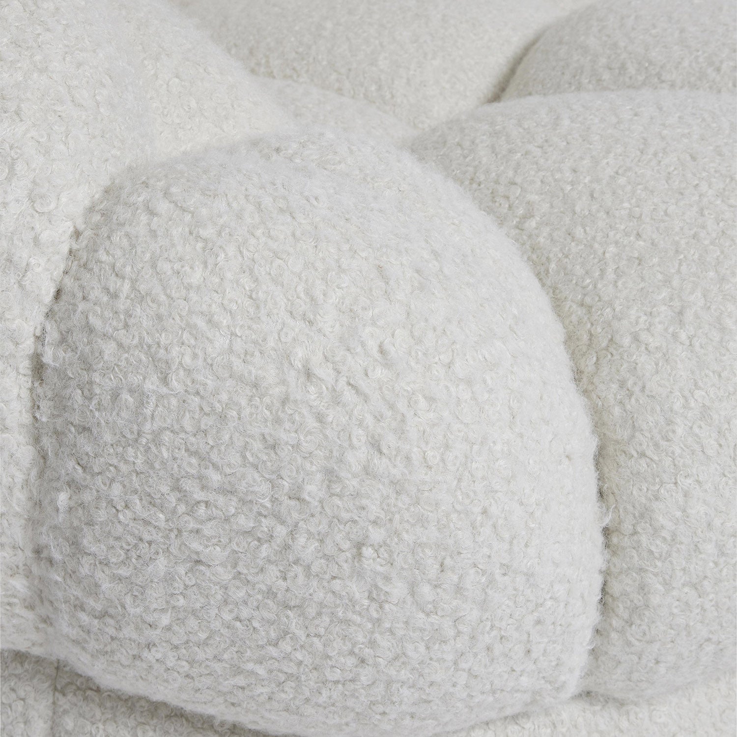 Bernhardt Living Coco Swivel Chair in White finish, close-up of the finish