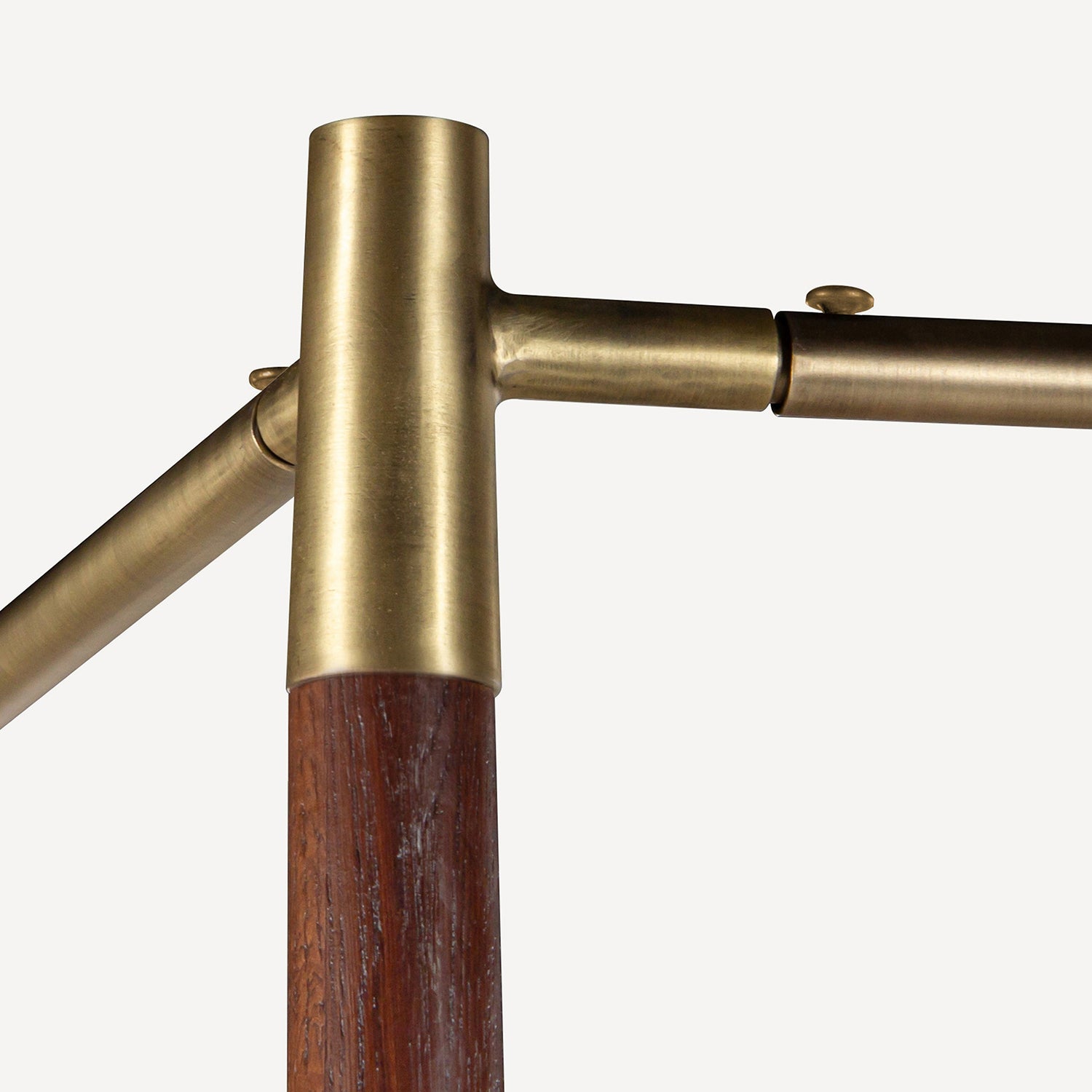 Union Home Moira Upholstered Solid Oak Canopy Bed