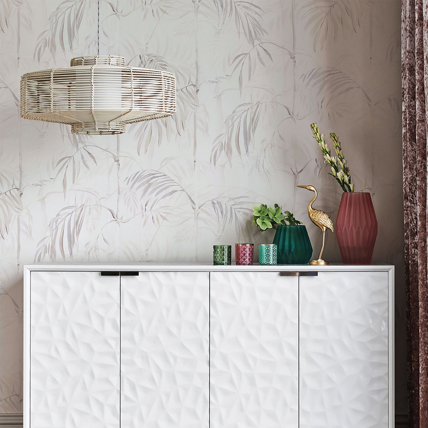 Tempaper & Co Bamboo Gardens Non-Pasted Wallpaper