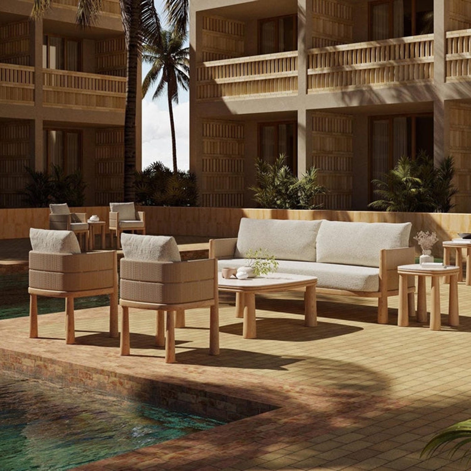 Azzuro Living Biscayne Club Chair