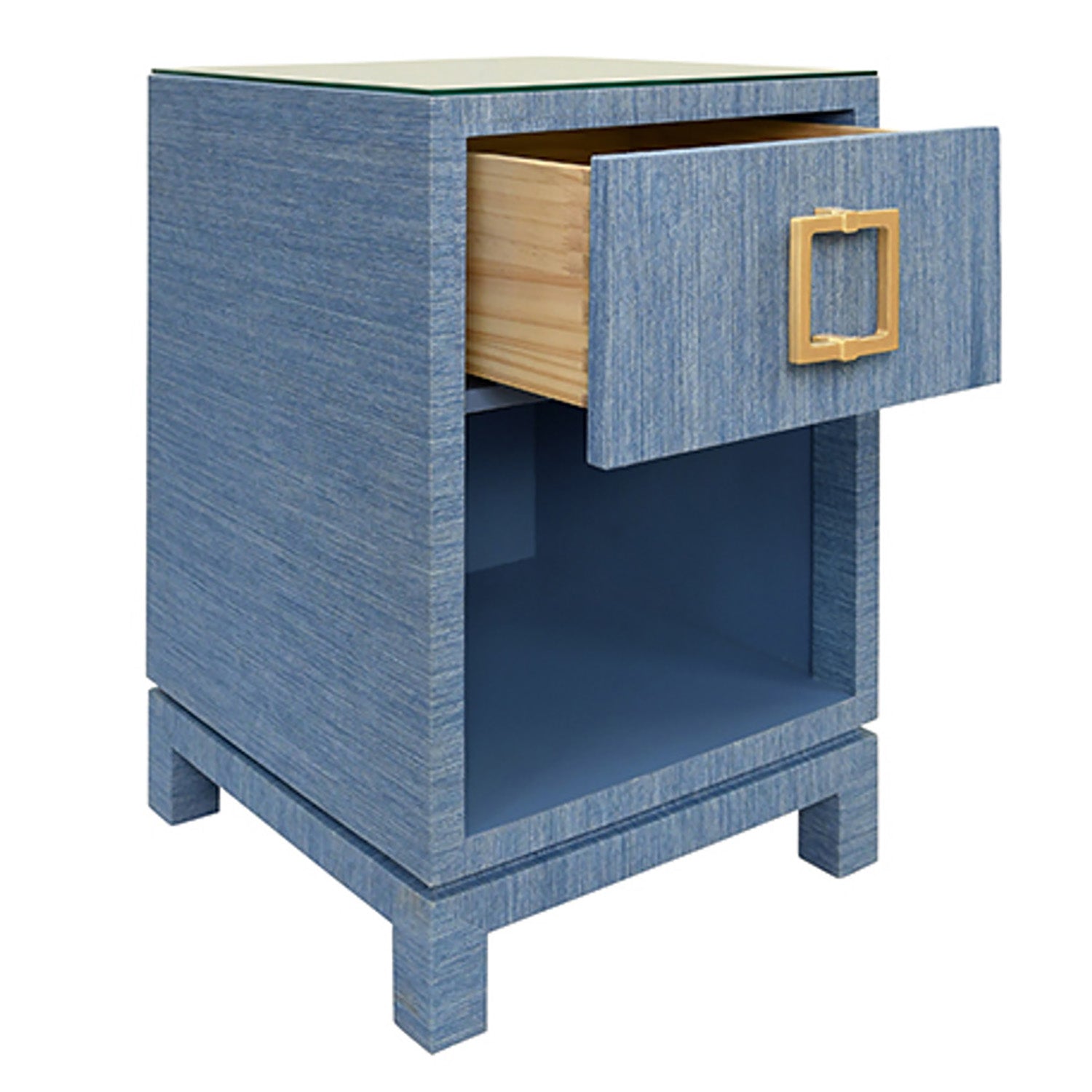 Worlds Away Blair 1 Drawer Side Table
