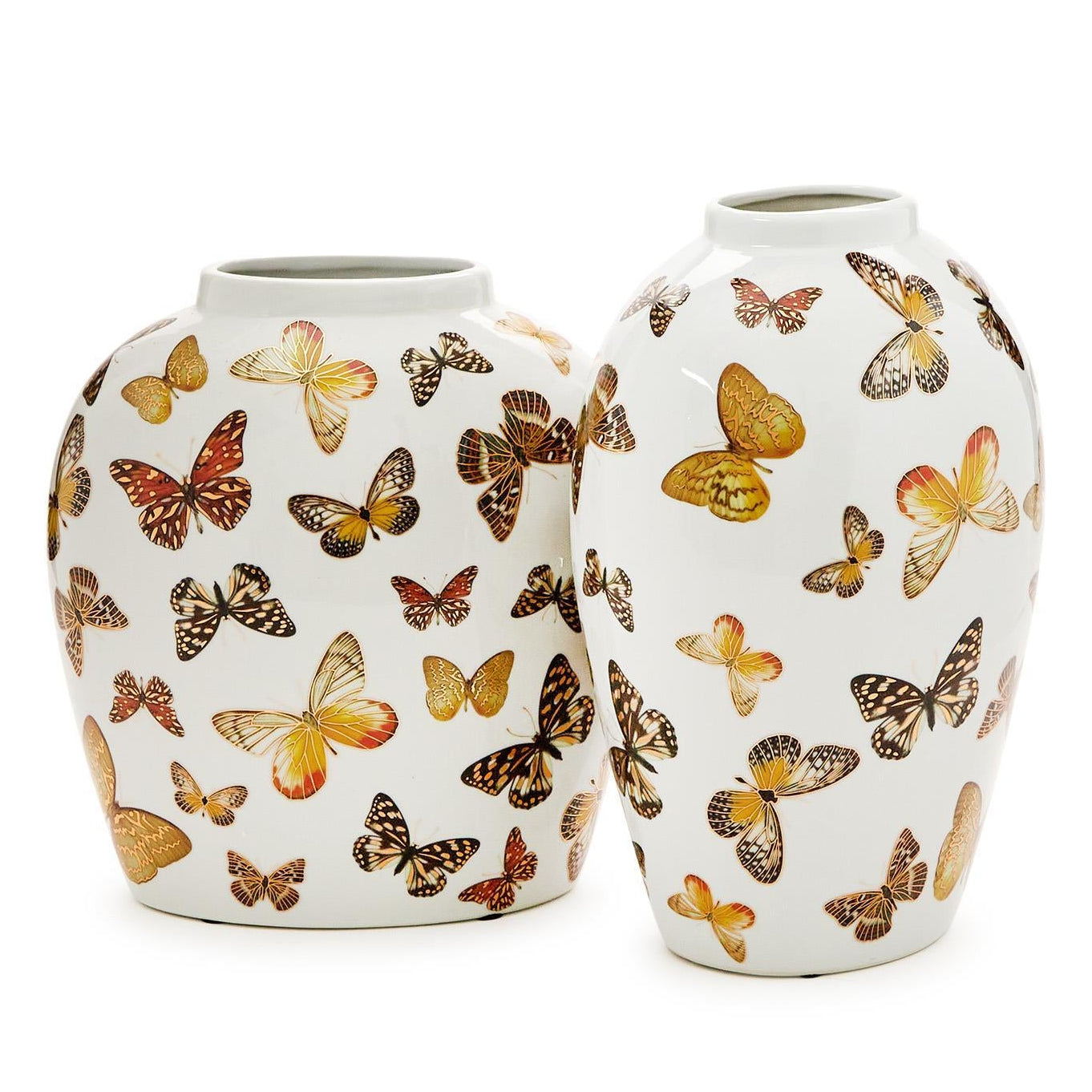 Butterfly Garden Vase Set of 2
