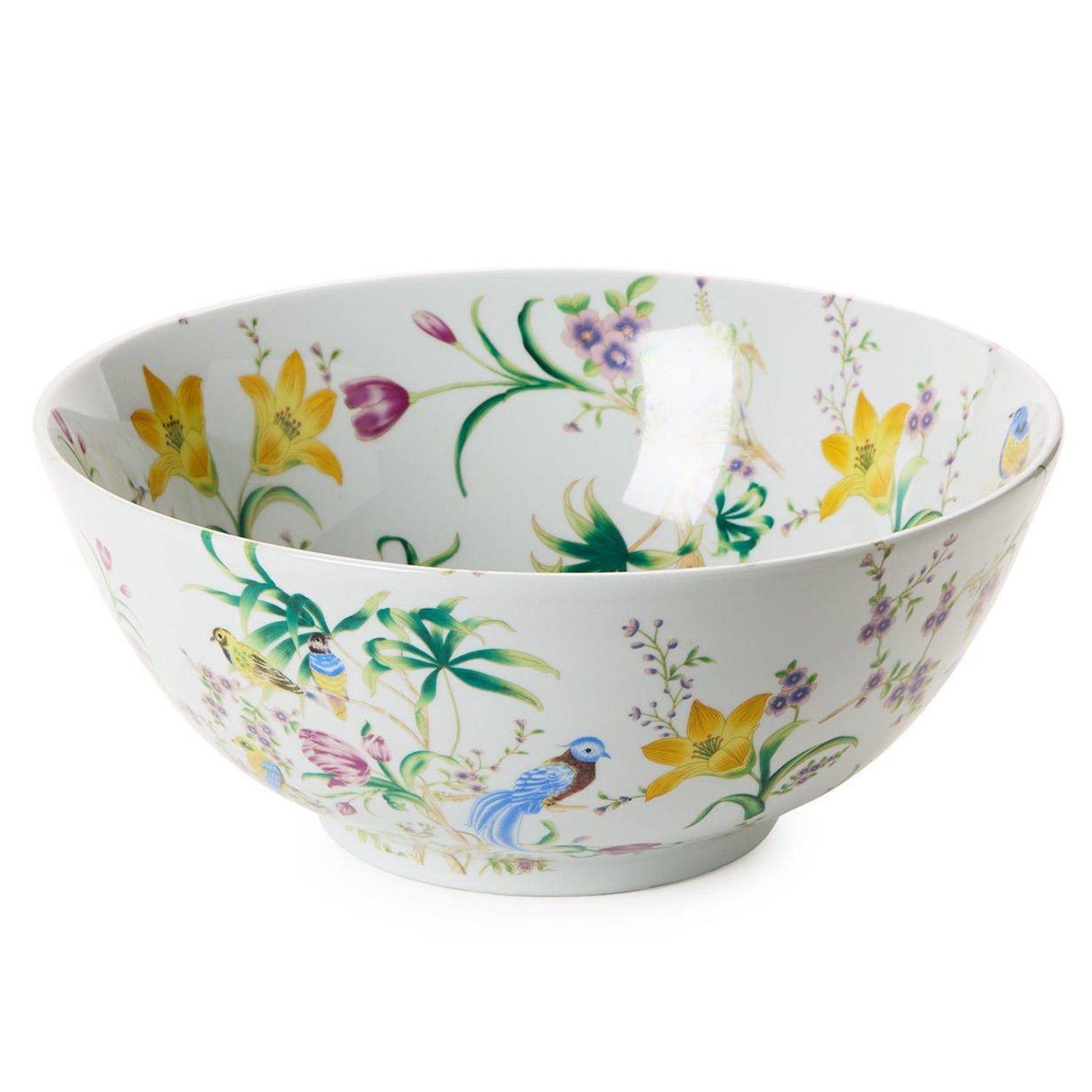 Bird & Blossom Chinoiserie Decorative Bowl