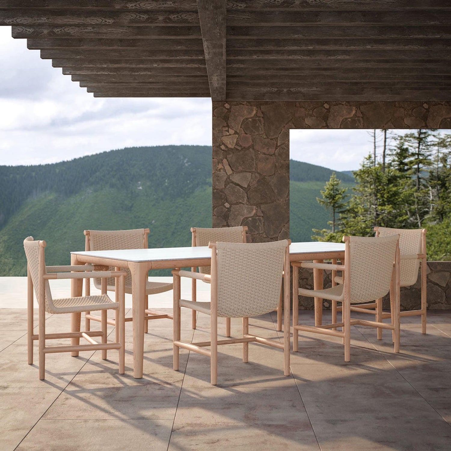 Azzuro Living Boca Dining Table