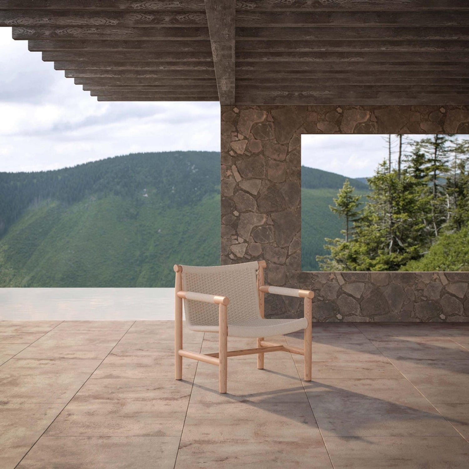 Azzuro Living Boca Club Chair