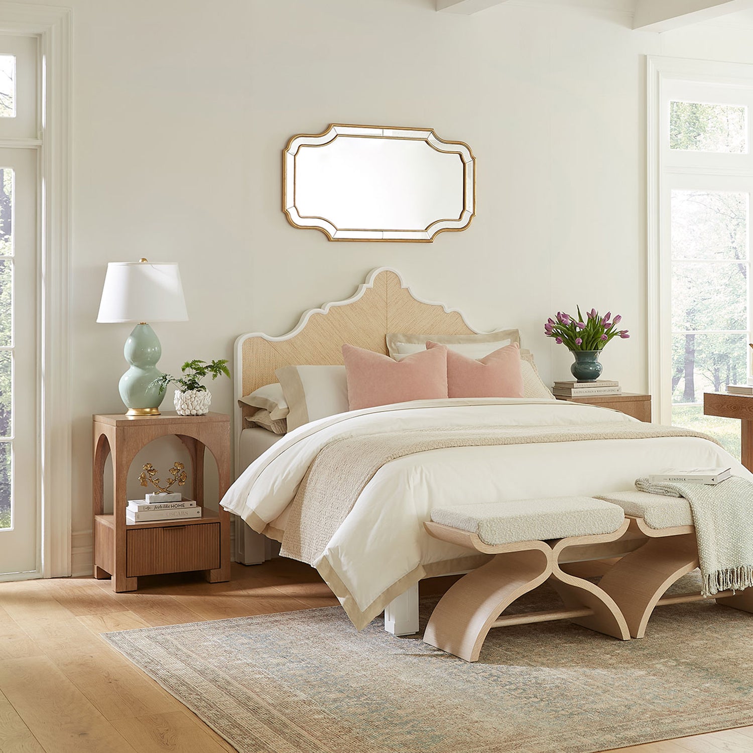 Villa and House Boleyn Wall Mirror