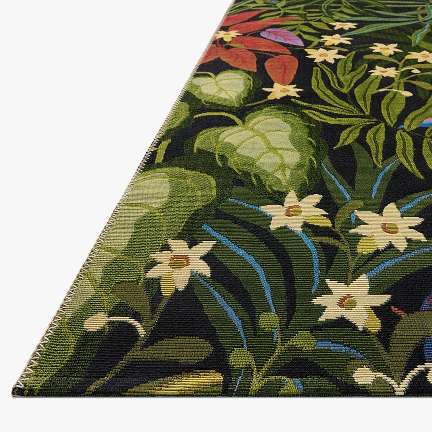 Loloi Botanical Onyx/Multi Indoor/Outdoor Rug