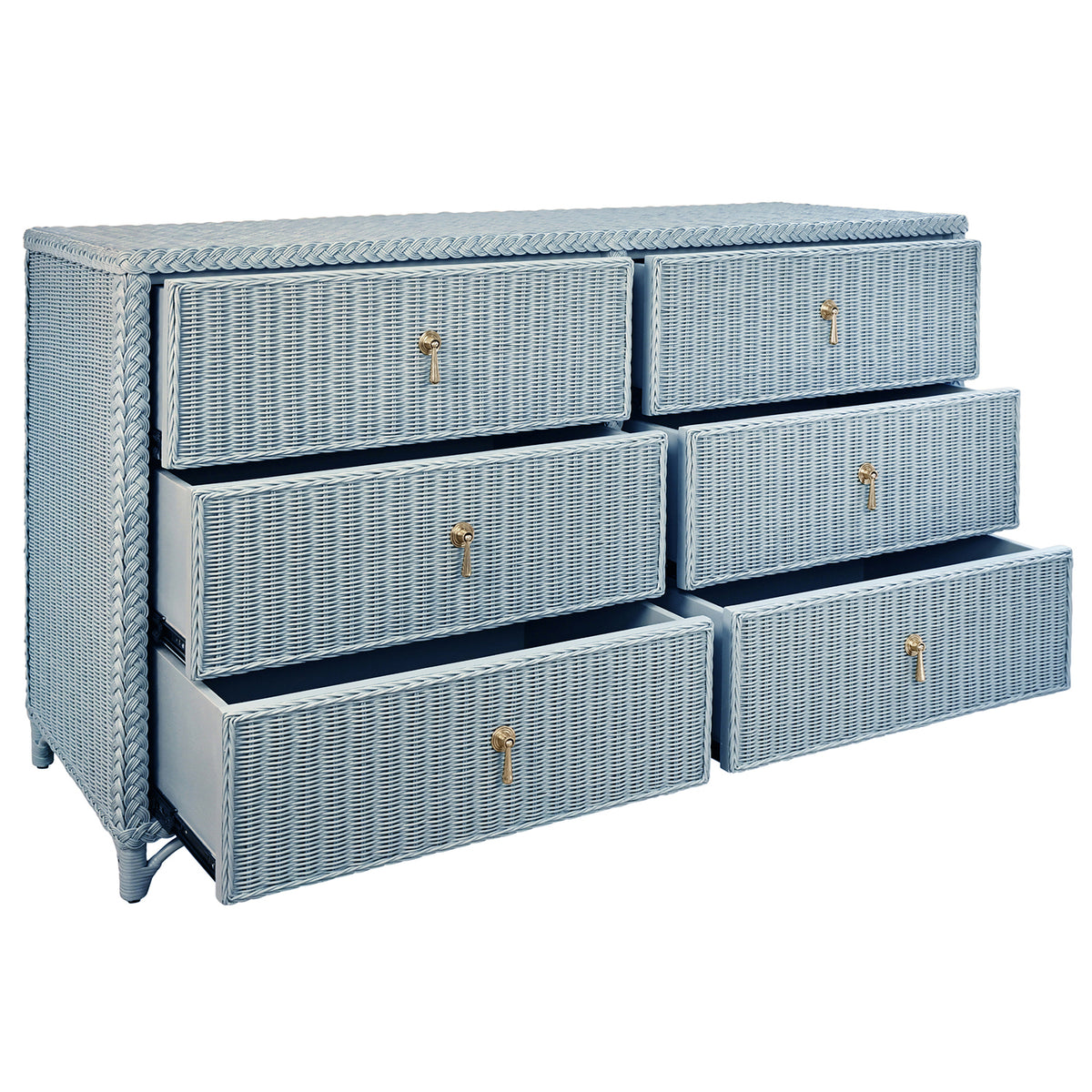 Worlds Away Bowden 6 Drawer Chest