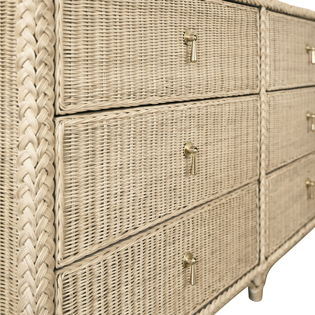 Worlds Away Bowden 6 Drawer Chest