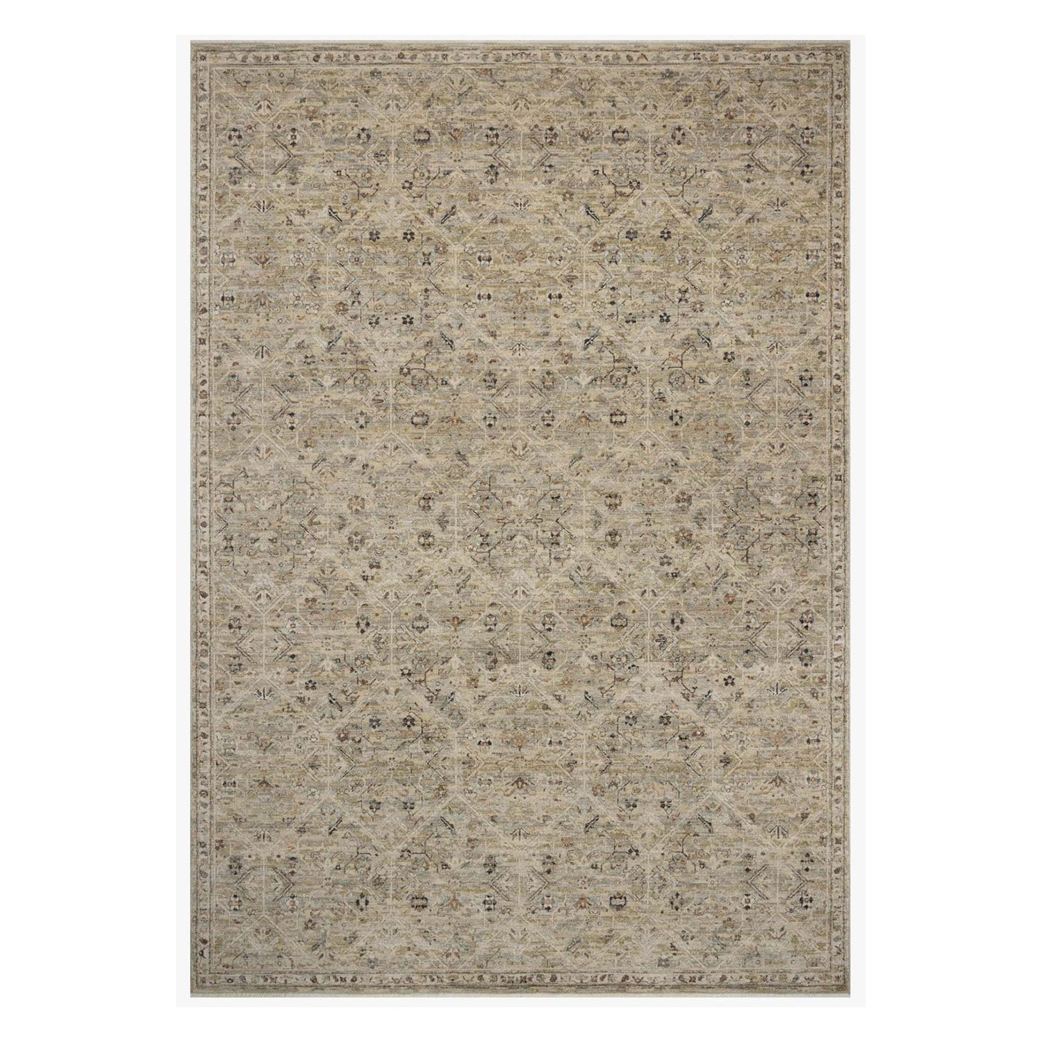 Loloi Briar Silver/Moss Power Loomed Rug