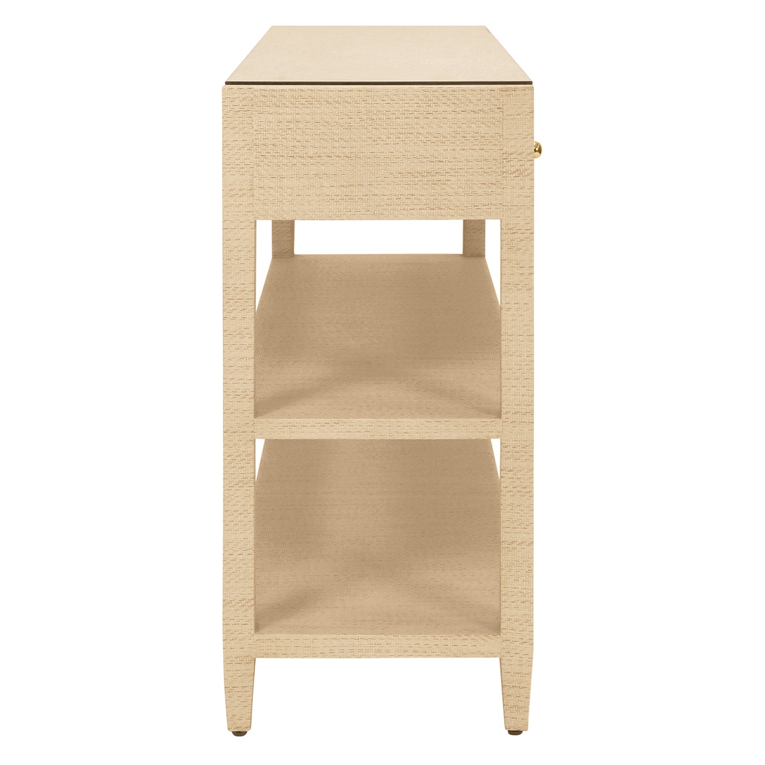 Worlds Away Briar 3 Drawer Console Table