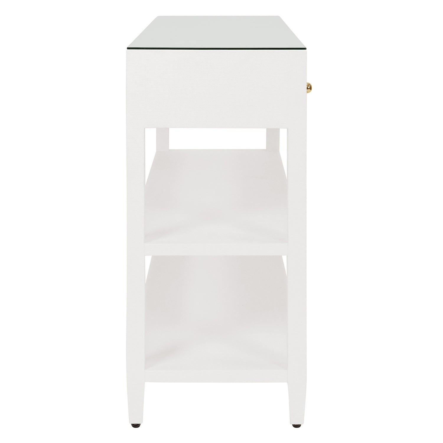 Worlds Away Briar 3 Drawer Console Table