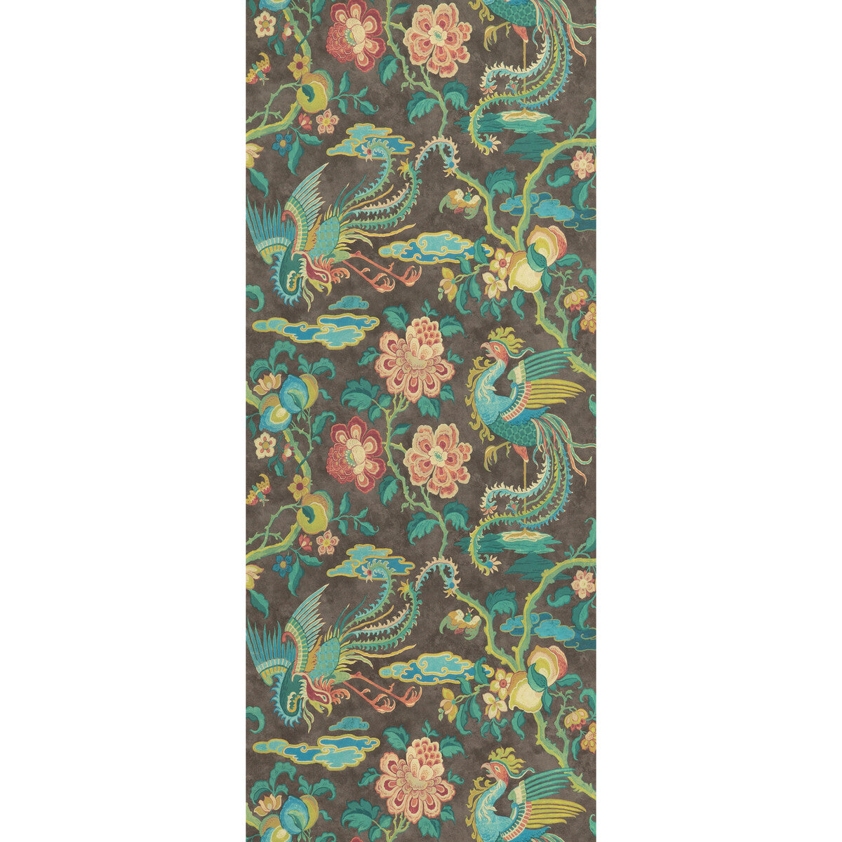 G P & J Baker Chifu Charcoal/Multi Wallpaper