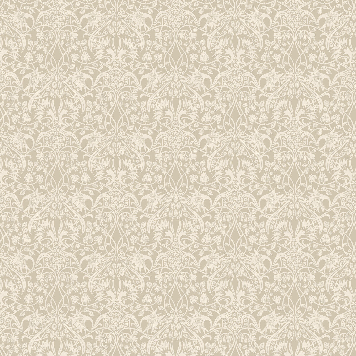 G P & J Baker Fritillerie Linen Wallpaper