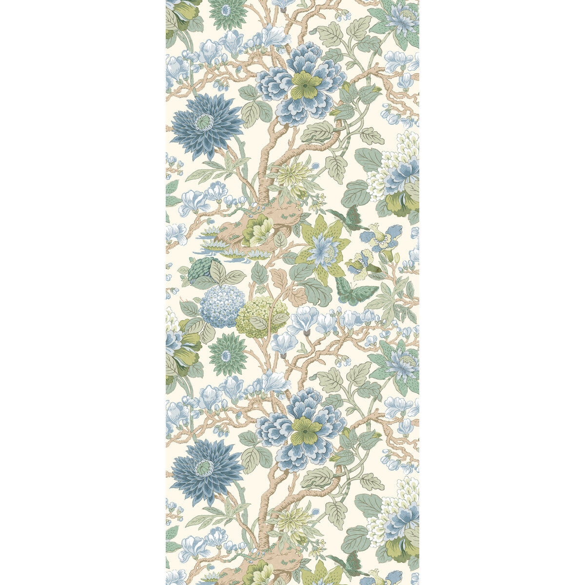 G P & J Baker Little Magnolia Willow Wallpaper