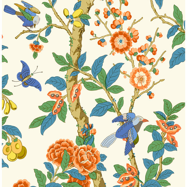 G P & J Baker Eldon Jazz Wallpaper