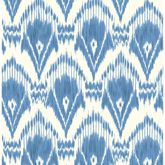 G P & J Baker Zaraband Blue Wallpaper
