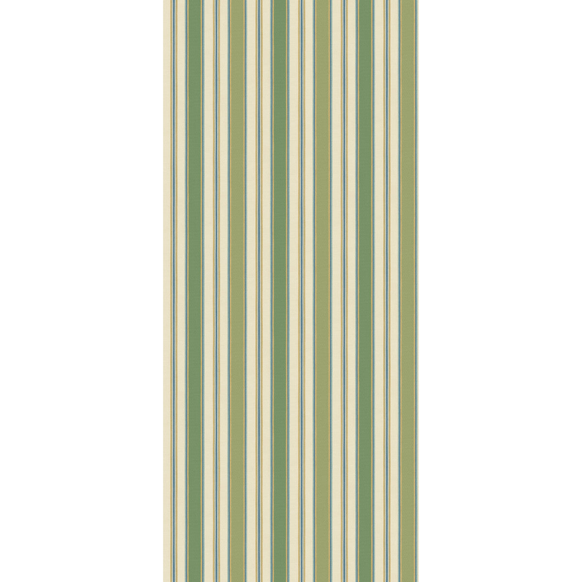 G P & J Baker Melbourne Stripe Green/Blue Wallpaper