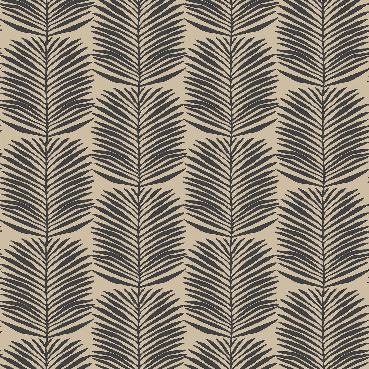 Mitchell Black Betty Palms Wallpaper