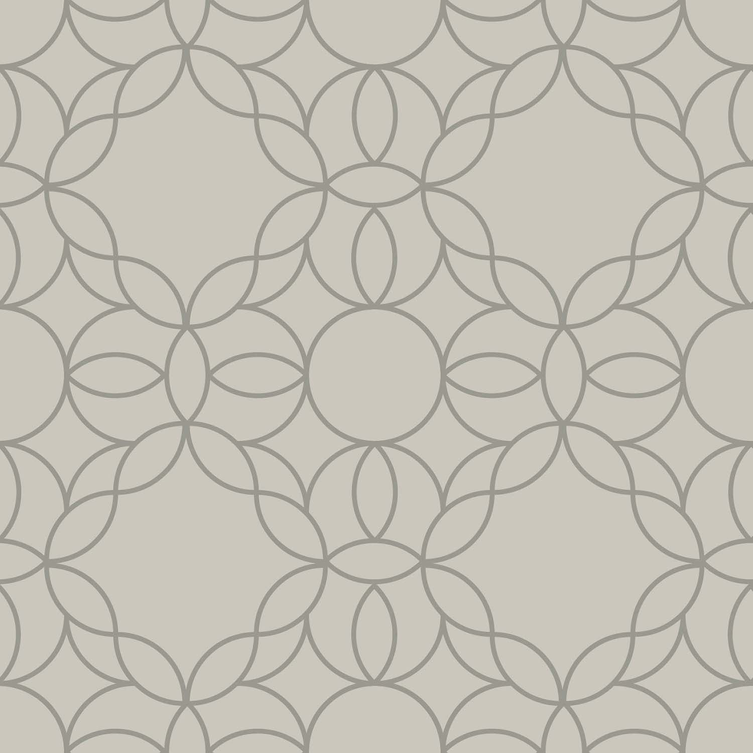 Mitchell Black Bloom Ring Wallpaper