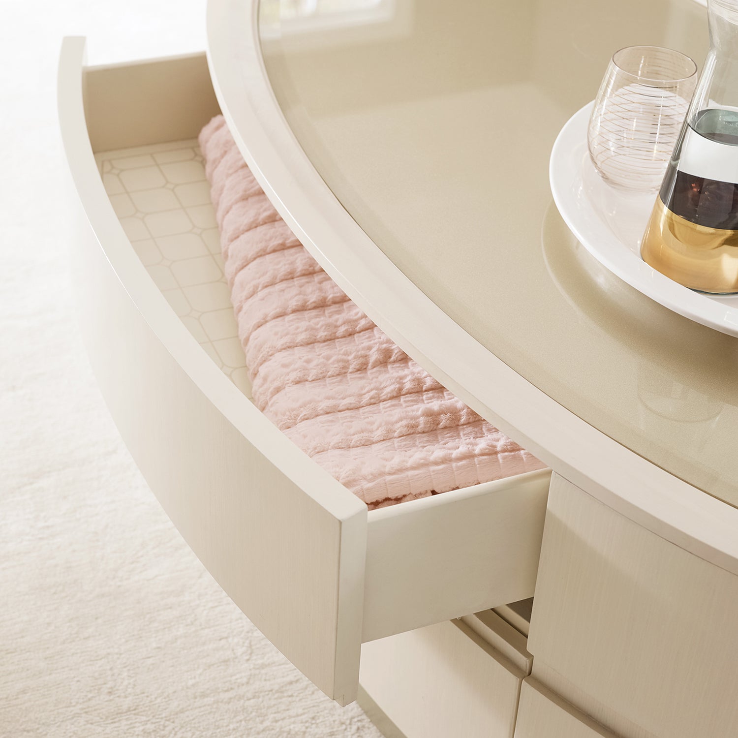 Caracole Adela Oval Cocktail Table