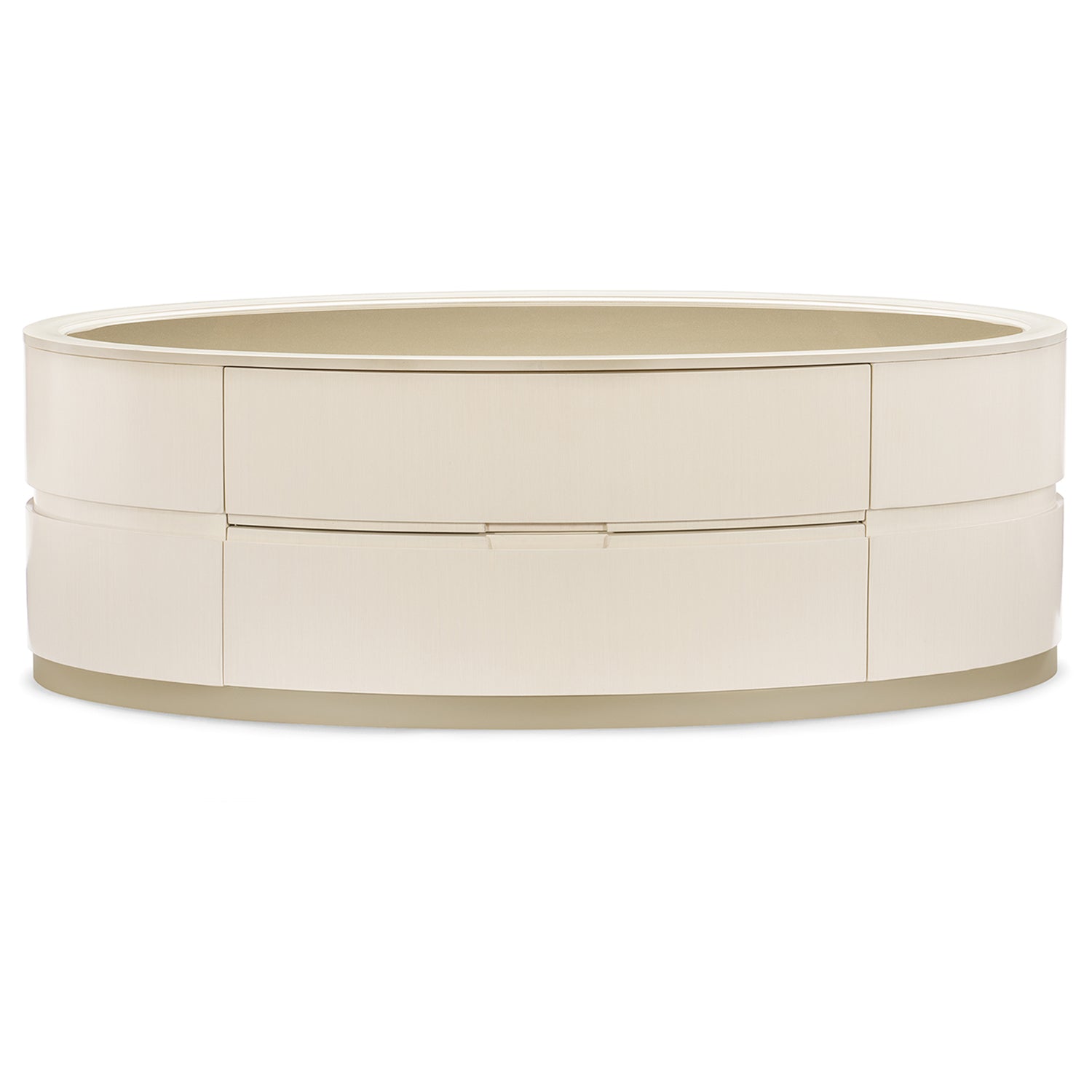 Caracole Adela Oval Cocktail Table